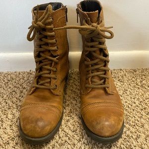 Steve Madden Women’s Combat Boots